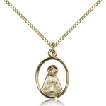 Madonna Medal, Gold Filled - Gold-tone