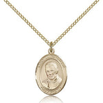 St. Luigi Orione Medal, Gold Filled, Medium - Gold-tone