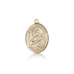 St. Perpetua Medal, 14 Karat Gold, Medium - 14 KT Yellow Gold