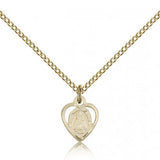 Infant of Prauge Medal, Gold Filled - Gold-tone