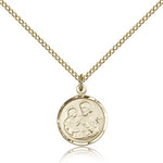 St. Joseph Medal, Gold Filled - Gold-tone