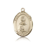 St. Anastasia Medal, 14 Karat Gold, Large - 14 KT Yellow Gold