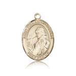 St. Finnian of Clonard Medal, 14 Karat Gold, Large - 14 KT Yellow Gold