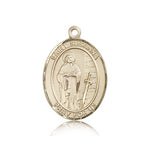 St. Susanna Medal, 14 Karat Gold, Large - 14 KT Yellow Gold