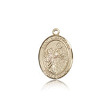St. Nimatullah Medal, 14 Karat Gold, Medium - 14 KT Yellow Gold