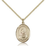 St. Rebecca Medal, Gold Filled, Medium - Gold-tone