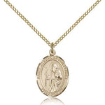 St. Joseph of Arimathea Medal, Gold Filled, Medium - Gold-tone