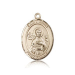 St. John the Apostle Medal, 14 Karat Gold, Large - 14 KT Yellow Gold