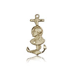 St. Christopher Medal, 14 Karat Gold - 14 KT Yellow Gold