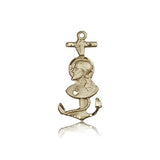 St. Christopher Medal, 14 Karat Gold - 14 KT Yellow Gold
