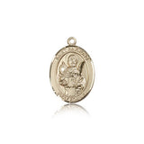 St. Raymond Nonnatus Medal, 14 Karat Gold, Medium - 14 KT Yellow Gold