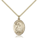 St. Bridget of Sweden Medal, Gold Filled, Medium - Gold-tone