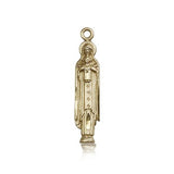 Madonna and Child Medal, 14 Karat Gold - 14 KT Yellow Gold