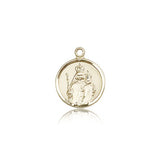Our Lady of Consolation Medal, 14 Karat Gold - 14 KT Yellow Gold