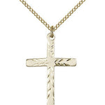 Cross Pendant, Gold Filled - Gold-tone