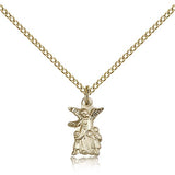 Guardian Angel Medal, Gold Filled - Gold-tone