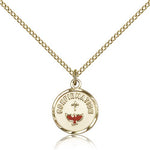 Confirmation Medal, Gold Filled - Gold-tone