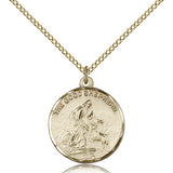 Good Shepherd Medal, Gold Filled - Gold-tone