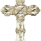 Cross Pendant, 14 Karat Gold - 14 KT Yellow Gold