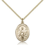 Our Lady of Knock Medal, Gold Filled, Medium - Gold-tone