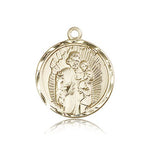 St. Joseph Medal, 14 Karat Gold - 14 KT Yellow Gold