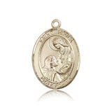 St. Paula Medal, 14 Karat Gold, Large - 14 KT Yellow Gold