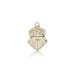 Seven Gifts Medal, 14 Karat Gold - 14 KT Yellow Gold