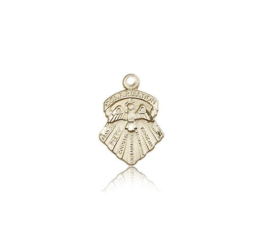Seven Gifts Medal, 14 Karat Gold - 14 KT Yellow Gold