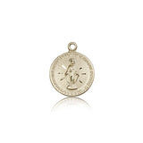 Miraculous Medal, 14 Karat Gold - 14 KT Yellow Gold