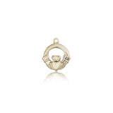 Claddagh Medal, 14 Karat Gold - 14 KT Yellow Gold