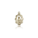 Miraculous Medal, 14 Karat Gold - 14 KT Yellow Gold