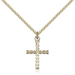 Cross Pendant, Gold Filled - Gold-tone