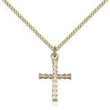 Cross Pendant, Gold Filled - Gold-tone