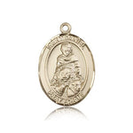St. Daniel Medal, 14 Karat Gold, Large - 14 KT Yellow Gold