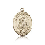 St. Daniel Medal, 14 Karat Gold, Large - 14 KT Yellow Gold