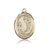 St. Cecilia Medal, 14 Karat Gold, Large - 14 KT Yellow Gold