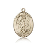 St. Lazarus Medal, 14 Karat Gold, Large - 14 KT Yellow Gold