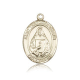 St. Theodore Guerin Medal, 14 Karat Gold, Large - 14 KT Yellow Gold