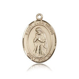 St. Juan Diego Medal, 14 Karat Gold, Large - 14 KT Yellow Gold