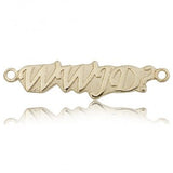 What Would Jesus Do (WWJD) Medal, 14 Karat Gold - 14 KT Yellow Gold