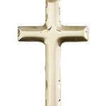 Cross Pendant, 14 Karat Gold - 14 KT Yellow Gold