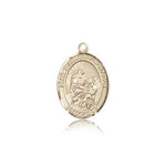 St. Bernard of Montjoux Medal, 14 Karat Gold, Medium - 14 KT Yellow Gold