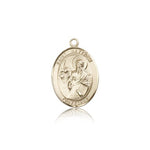 St. Matthew the Apostle Medal, 14 Karat Gold, Medium - 14 KT Yellow Gold