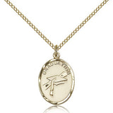 Graduation Medal, Gold Filled - Gold-tone