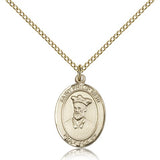 St. Philip Neri Medal, Gold Filled, Medium - Gold-tone