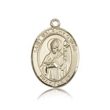 St. Malachy O'more Medal, 14 Karat Gold, Large - 14 KT Yellow Gold