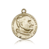 St. Pope John Xxii Medal, 14 Karat Gold - 14 KT Yellow Gold