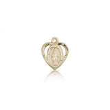 Miraculous Medal, 14 Karat Gold - 14 KT Yellow Gold