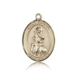 St. Rachel Medal, 14 Karat Gold, Large - 14 KT Yellow Gold