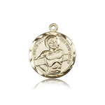 Dismas Medal, 14 Karat Gold - 14 KT Yellow Gold